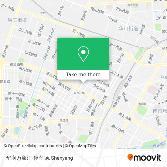 华润万象汇-停车场 map