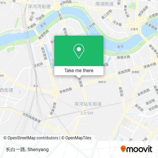 长白一路 map