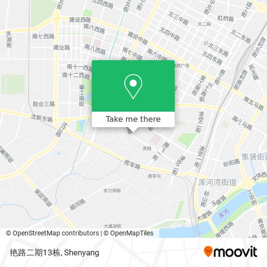 艳路二期13栋 map