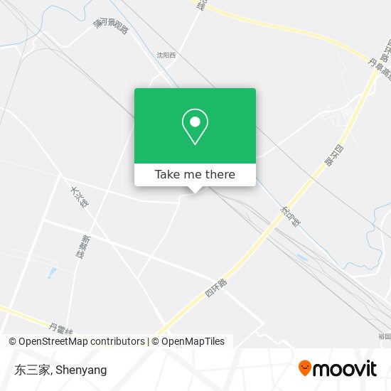东三家 map