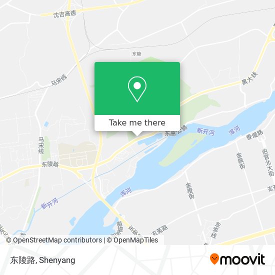 东陵路 map