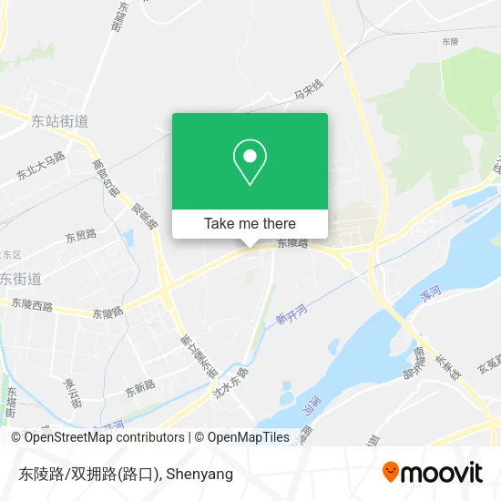 东陵路/双拥路(路口) map