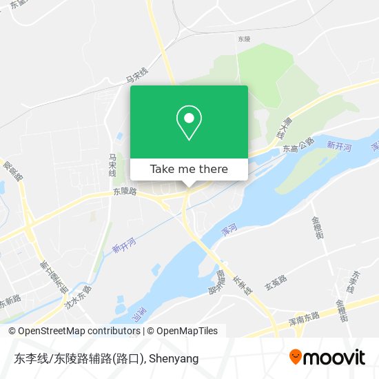 东李线/东陵路辅路(路口) map