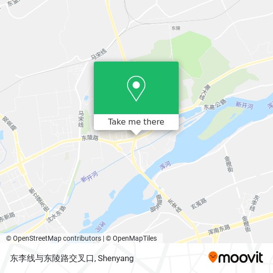 东李线与东陵路交叉口 map