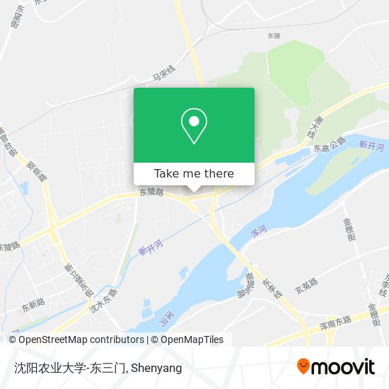 沈阳农业大学-东三门 map