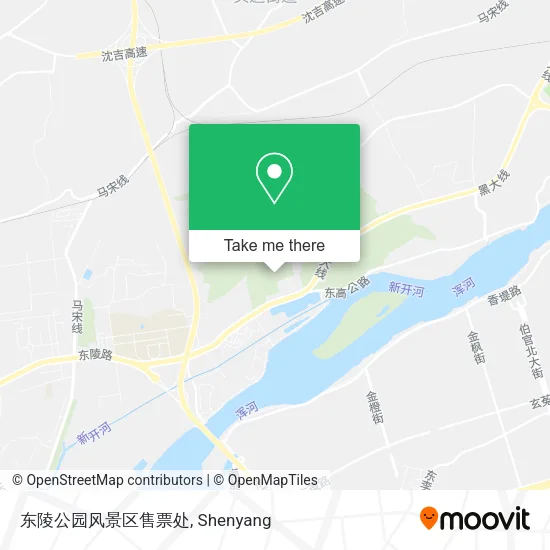 东陵公园风景区售票处 map