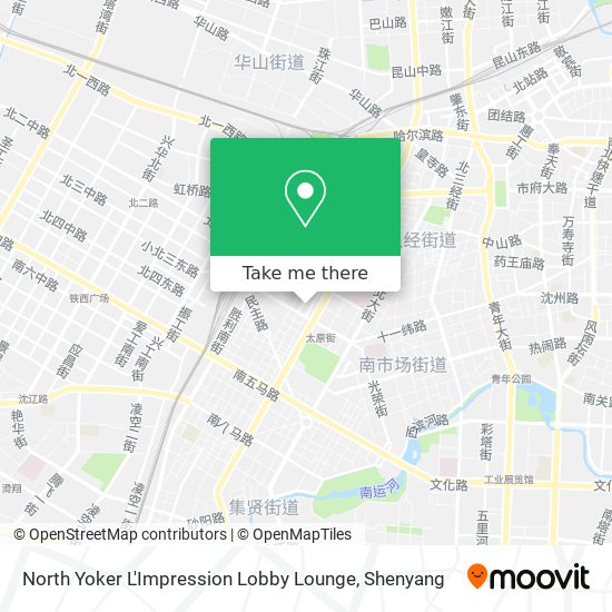 North Yoker L'Impression Lobby Lounge map