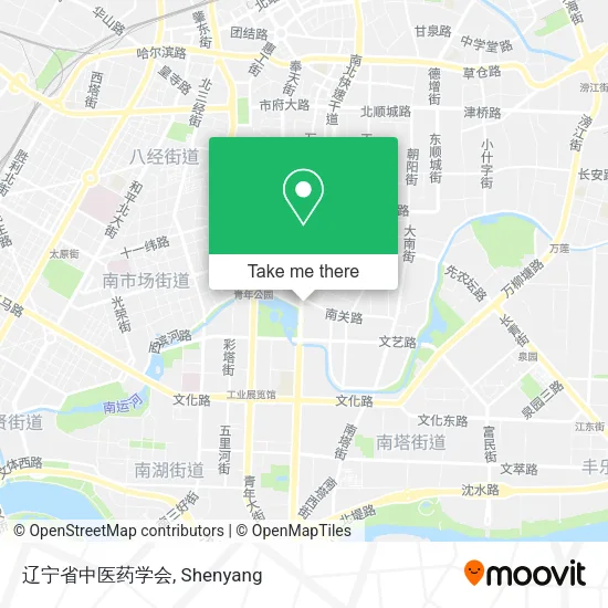 辽宁省中医药学会 map