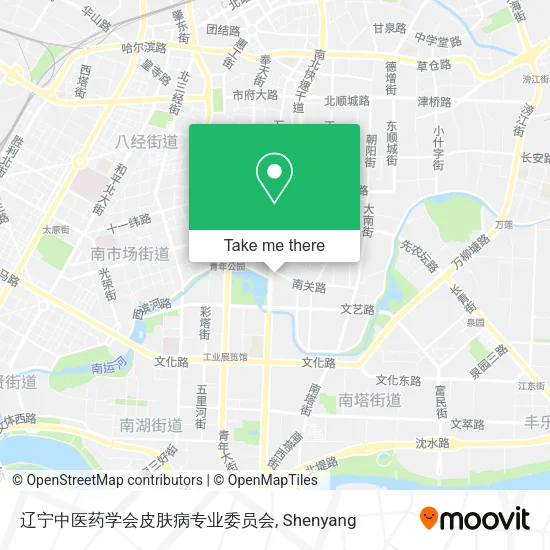 辽宁中医药学会皮肤病专业委员会 map
