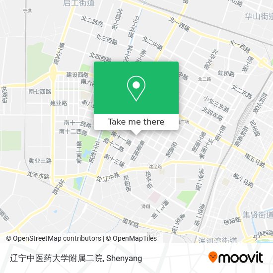 辽宁中医药大学附属二院 map