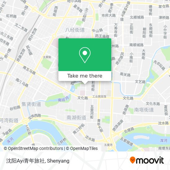 沈阳Ayi青年旅社 map