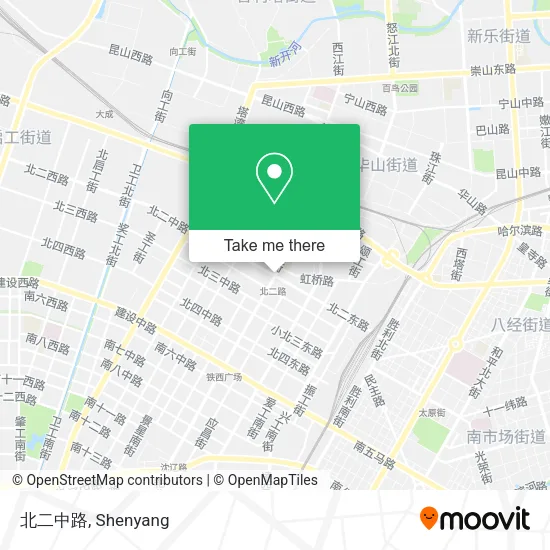 北二中路 map