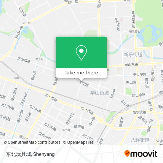 东北玩具城 map