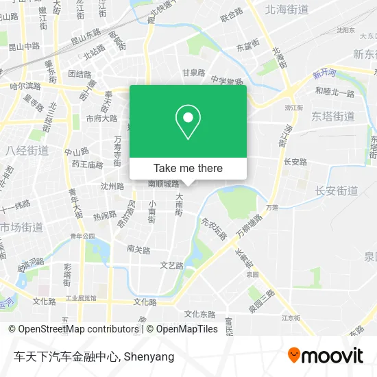 车天下汽车金融中心 map