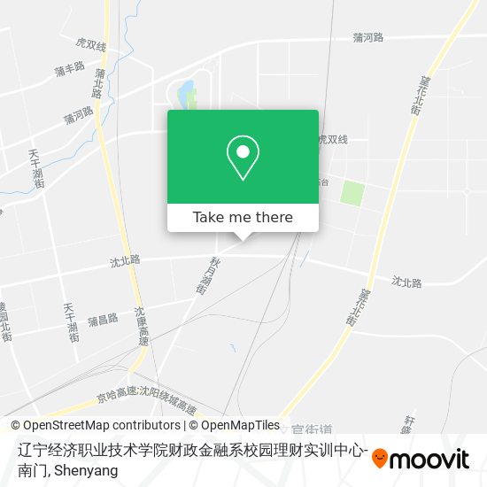 辽宁经济职业技术学院财政金融系校园理财实训中心-南门 map