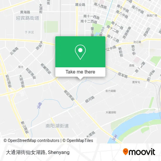 大通湖街仙女湖路 map