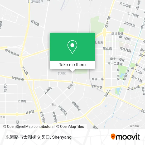 东海路与太湖街交叉口 map