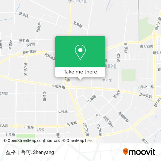 益格丰兽药 map