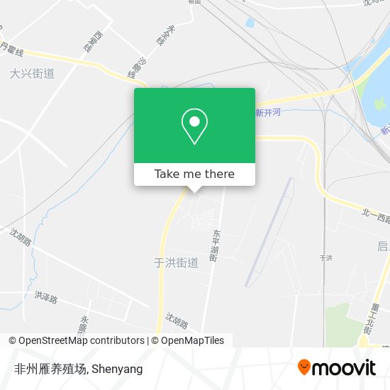 非州雁养殖场 map