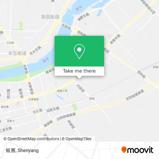 银雁 map