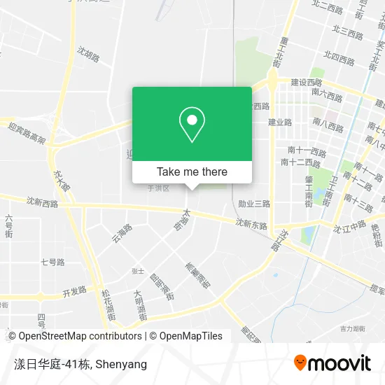 漾日华庭-41栋 map