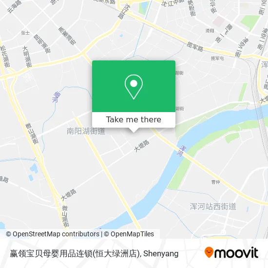 赢领宝贝母婴用品连锁(恒大绿洲店) map