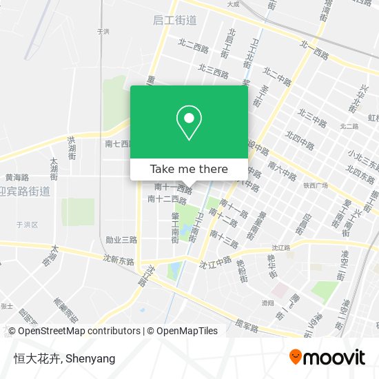 恒大花卉 map