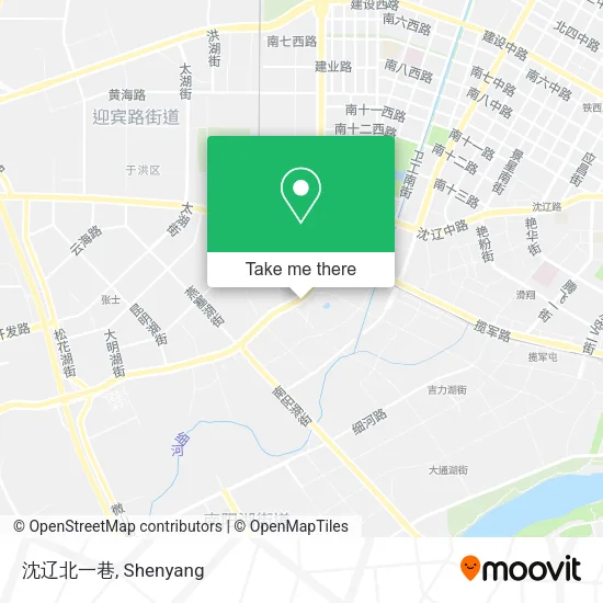 沈辽北一巷 map