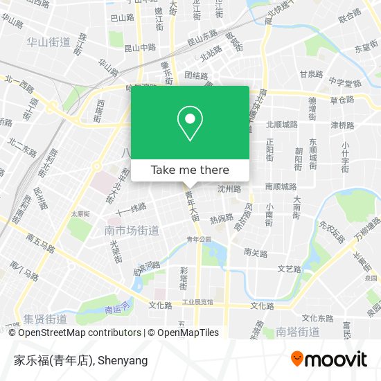 家乐福(青年店) map