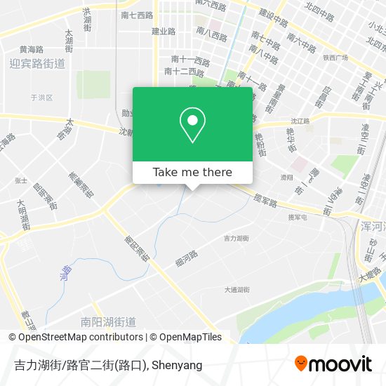 吉力湖街/路官二街(路口) map