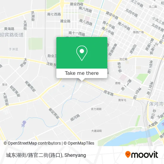 城东湖街/路官二街(路口) map