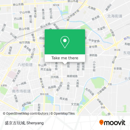 盛京古玩城 map