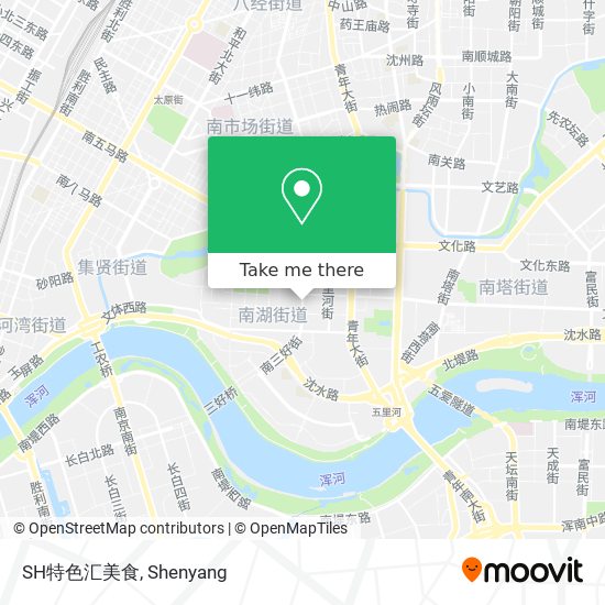 SH特色汇美食 map