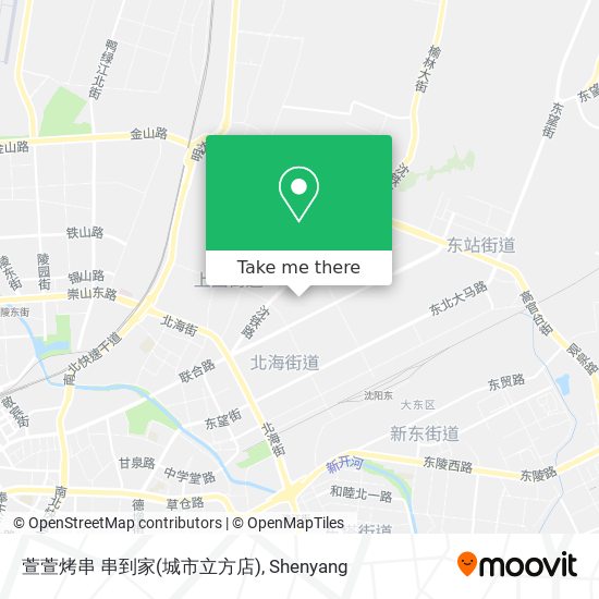 萱萱烤串 串到家(城市立方店) map