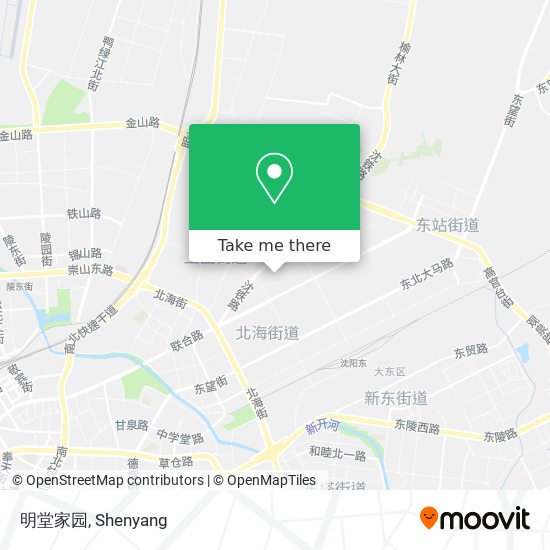 明堂家园 map
