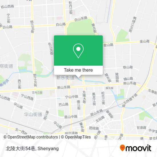 北陵大街54巷 map