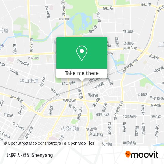 北陵大街6 map