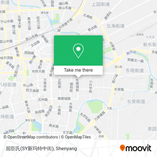 屈臣氏(SY新玛特中街) map
