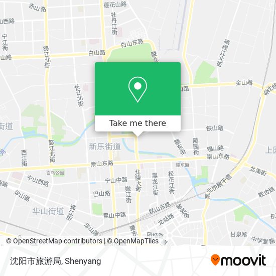 沈阳市旅游局 map