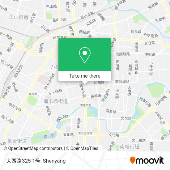 大西路325-1号 map