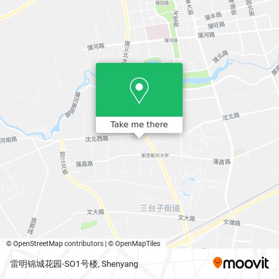 雷明锦城花园-SO1号楼 map