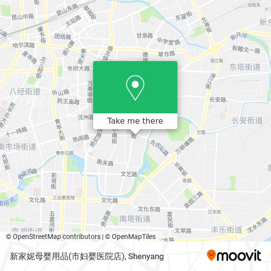 新家妮母婴用品(市妇婴医院店) map