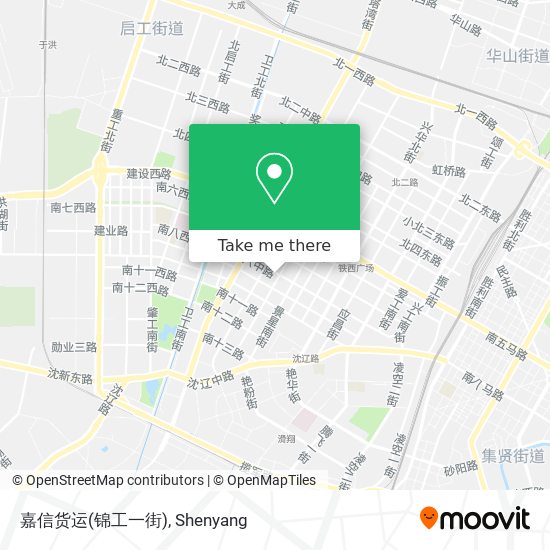 嘉信货运(锦工一街) map