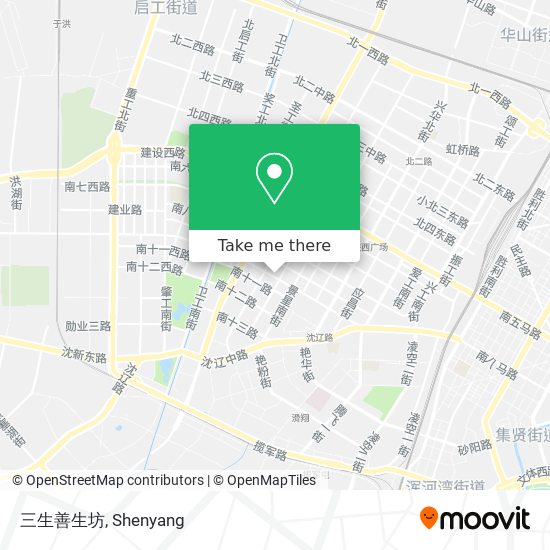 三生善生坊 map