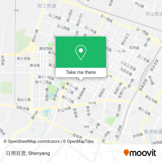 日用百货 map