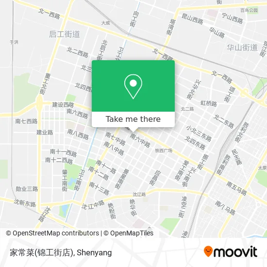 家常菜(锦工街店) map