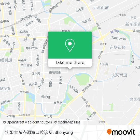 沈阳大东齐源海口腔诊所 map