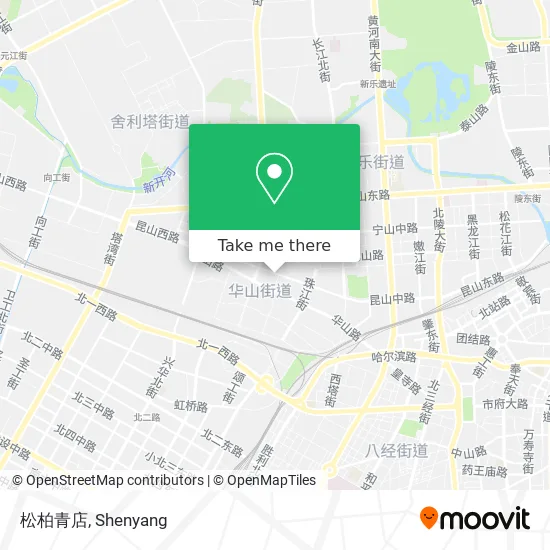 松柏青店 map