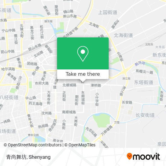 青尚舞坊 map