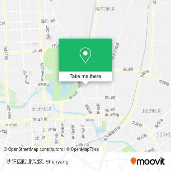 沈阳四院北院区 map